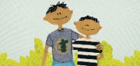 my brother and me