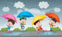 رحلة مع قطرات المطر