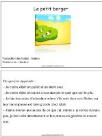le petit berger