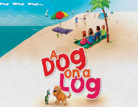 A Dog on a Log